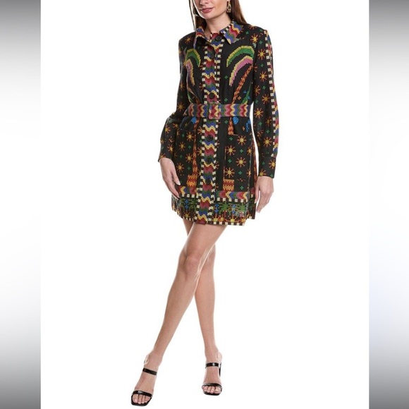 FARM Rio Multicolor Patterned Mini Dress - Picture 2 of 12